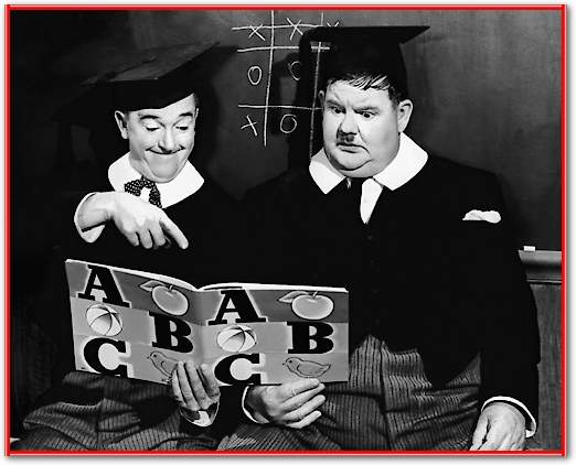Laurel & Hardy - Chump at Oxford, 1940 von Hollywood Photo Archive