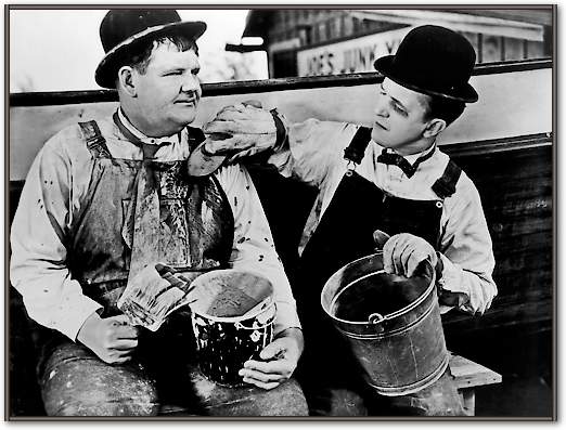 Laurel & Hardy - Towed in a Hole, 1936 von Hollywood Photo Archive