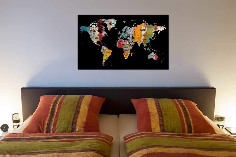 Worldmap in colors II von Irena Orlov