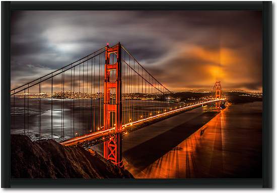 Golden Gate Evening von John Gavrilis