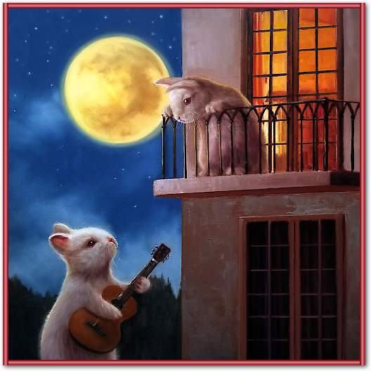 Moonlight Serenade von Lucia Heffernan