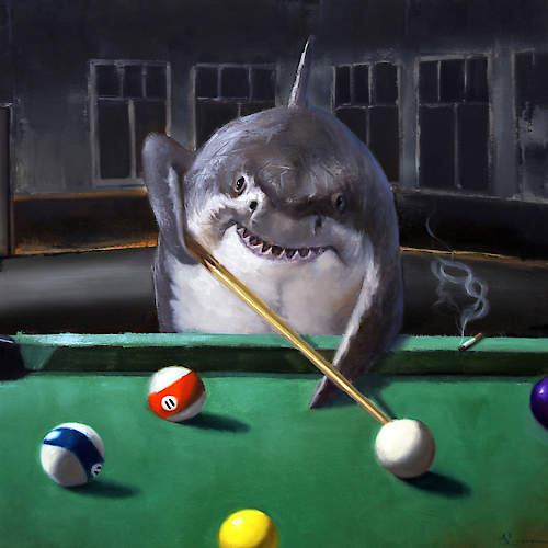 Pool Shark von Lucia Heffernan