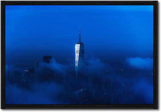 New York the blue One World Trade Center von Sandrine Mulas