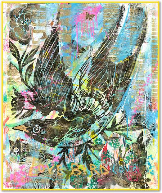 Birds of Love II von Nick Twaalfhoven