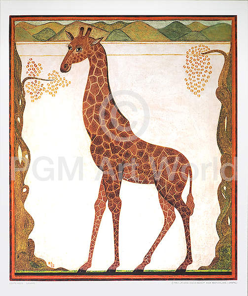 Giraffe von Beate Rose