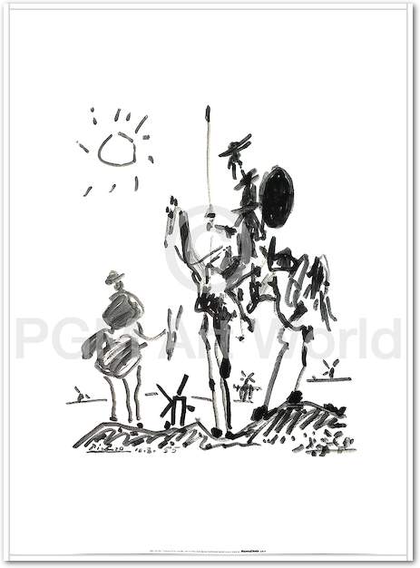 Don Quixote von Pablo Picasso