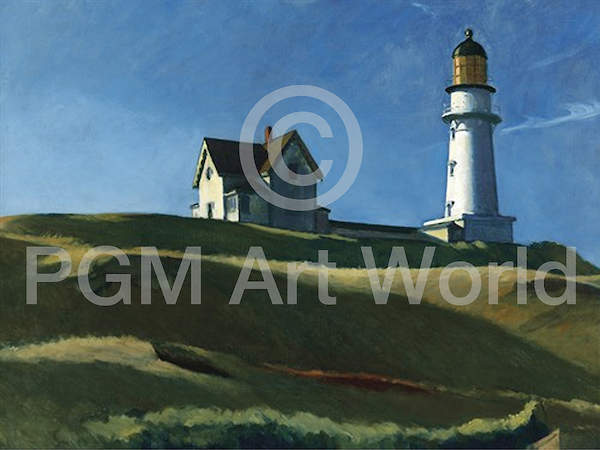 Lighthouse Hill, 1927 von Edward Hopper