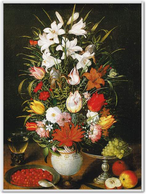 Vaso ornato di fiori, PBR-111 von Pieter d. J.     Brueghel
