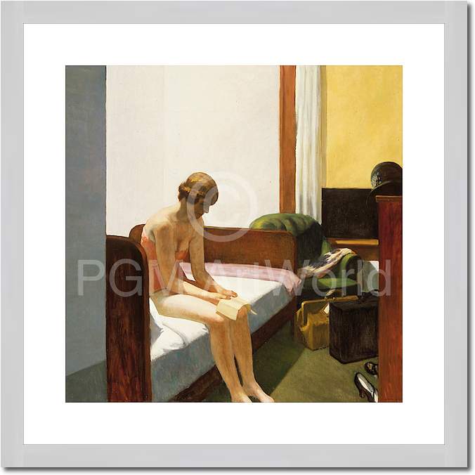 Hotel room, 1931 von Edward  Hopper