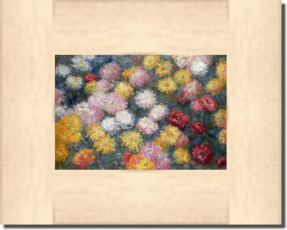 Chrysanthemen III von Claude Monet