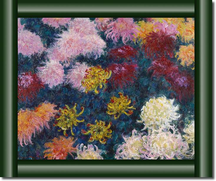 Chrysanthemen I von Claude Monet
