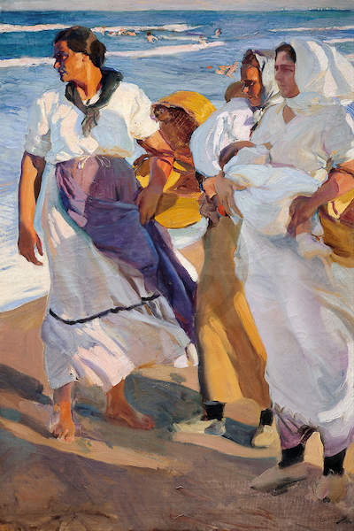Die Fischerfrauen von Valencia von Joaquin Sorolla