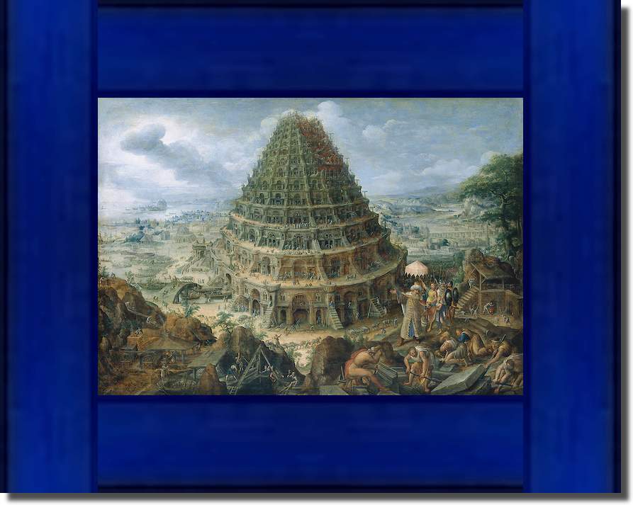 Der Turmbau zu Babel von Maerten I van Valckenborch