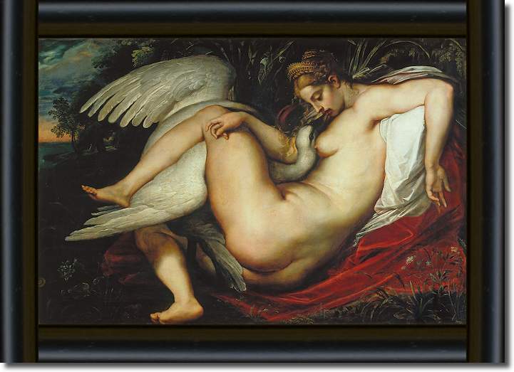 Leda mit dem Schwan von Peter Paul Rubens