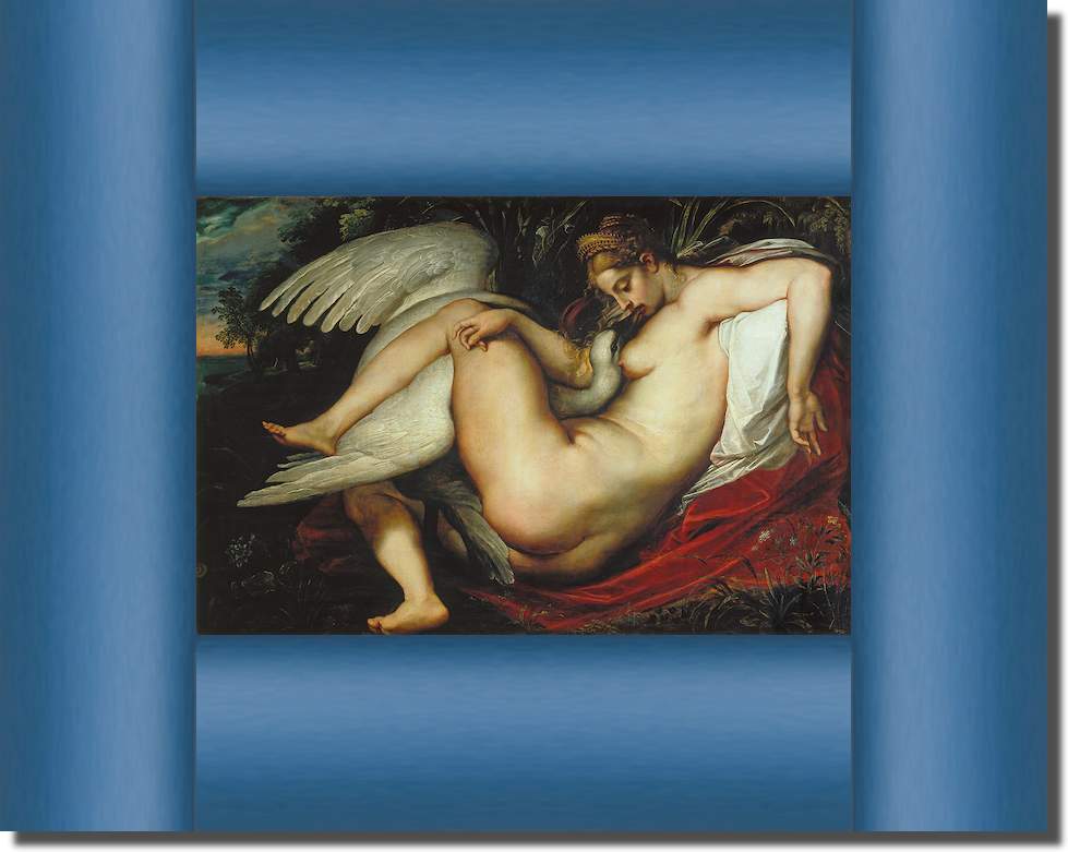 Leda mit dem Schwan von Peter Paul Rubens