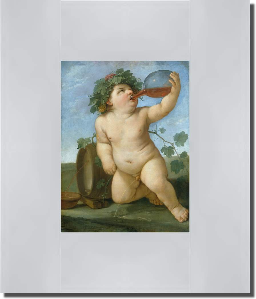 Trinkender Bacchusknabe von Guido Reni