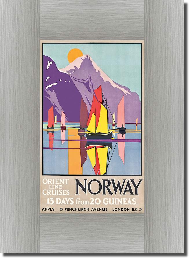 Orient Line Cruises Norway von M.V. (Molly) Jones