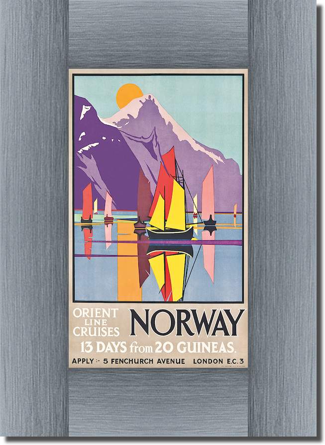 Orient Line Cruises Norway von M.V. (Molly) Jones