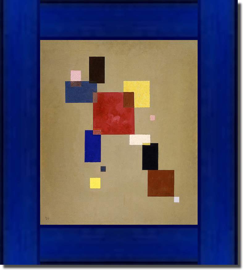 13 Rechtecke von Wassilly Kandinsky