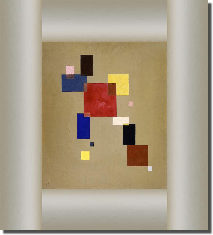 13 Rechtecke von Wassilly Kandinsky