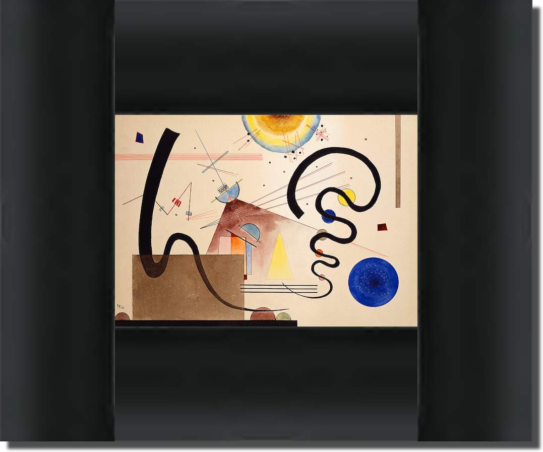 Zwei Bewegungen von Wassilly Kandinsky
