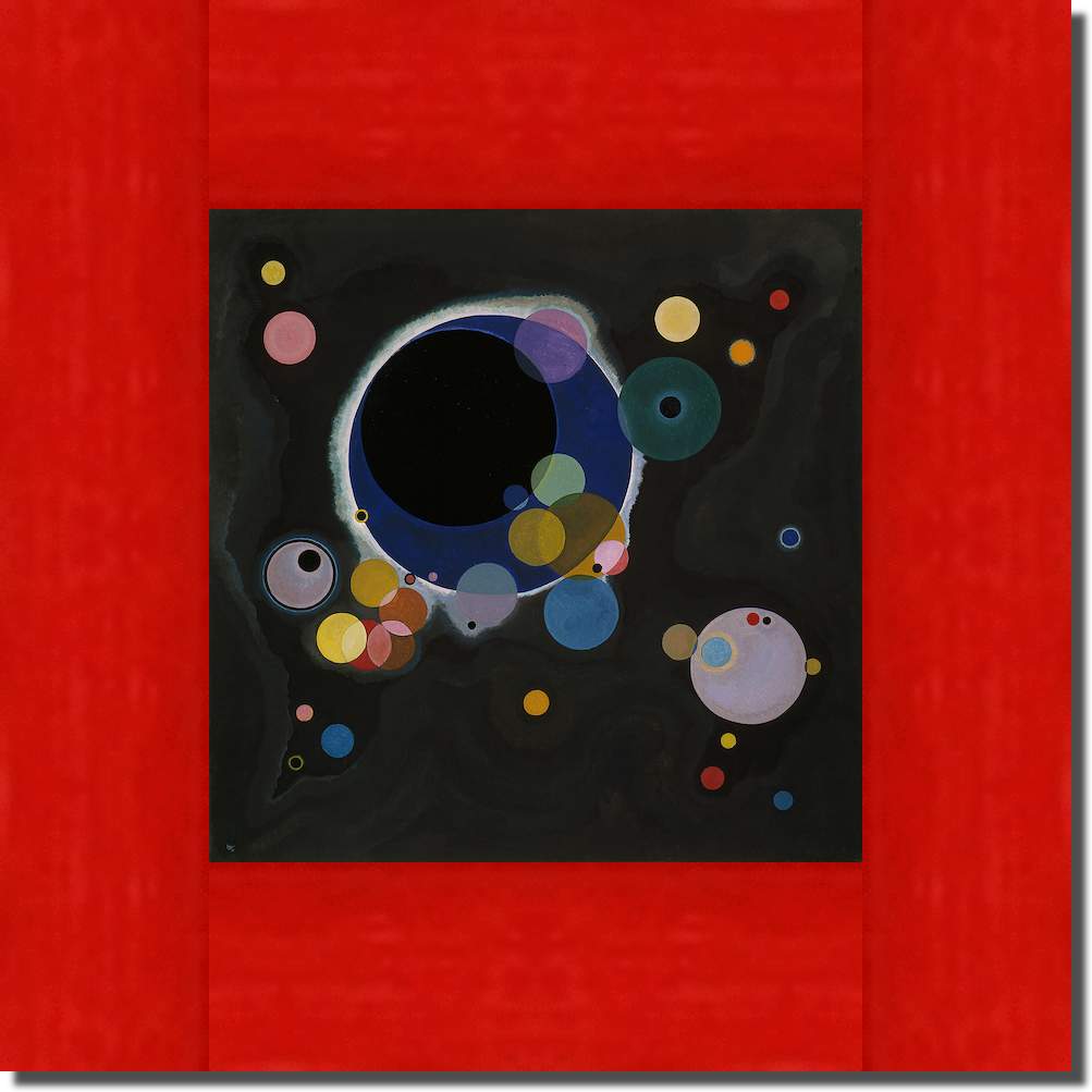 Einige Kreise von Wassilly Kandinsky