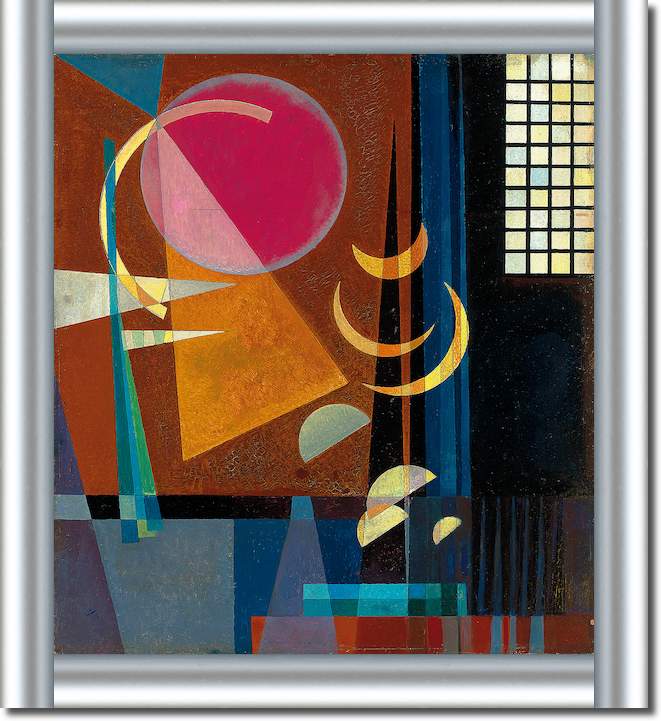Scharf ruhig von Wassilly Kandinsky