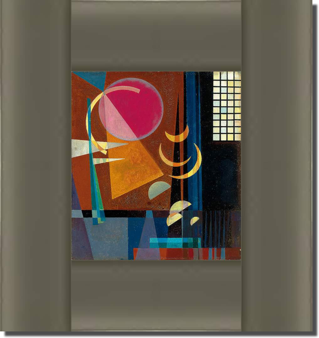 Scharf ruhig von Wassilly Kandinsky