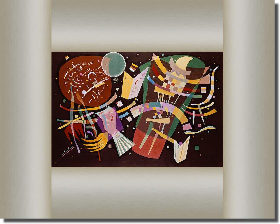 Komposition 10 von Wassilly Kandinsky