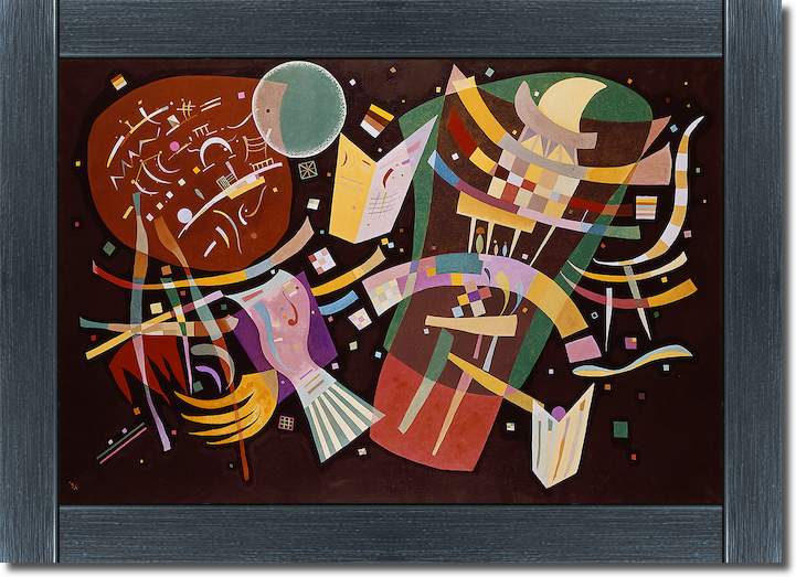 Komposition 10 von Wassilly Kandinsky