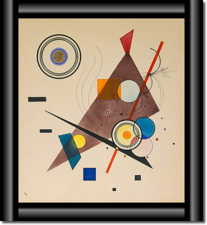 Komposition 2 von Wassilly Kandinsky