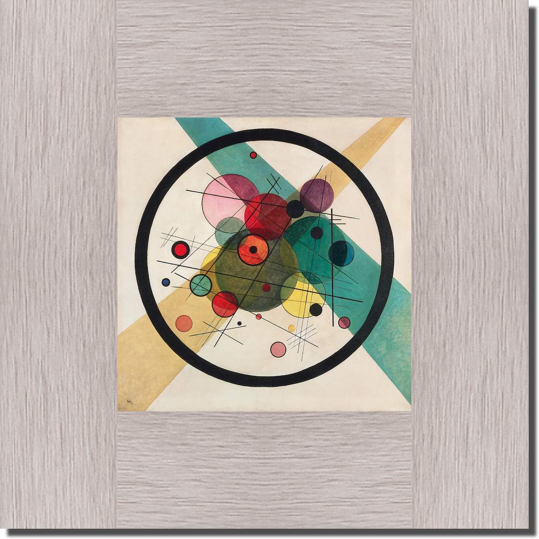 Kreis im Kreis von Wassilly Kandinsky