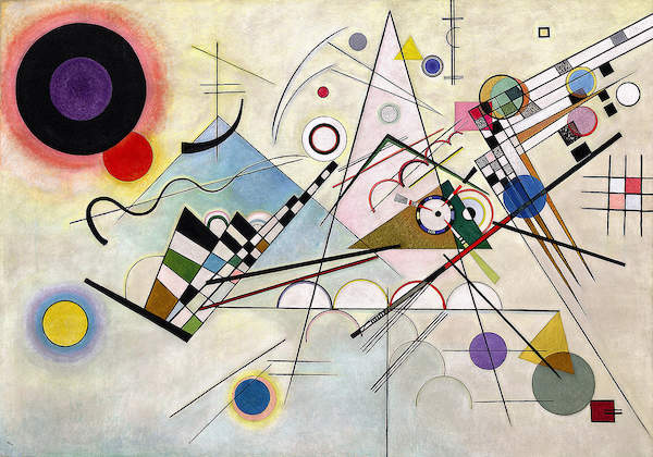 Komposition 8 von Wassilly Kandinsky