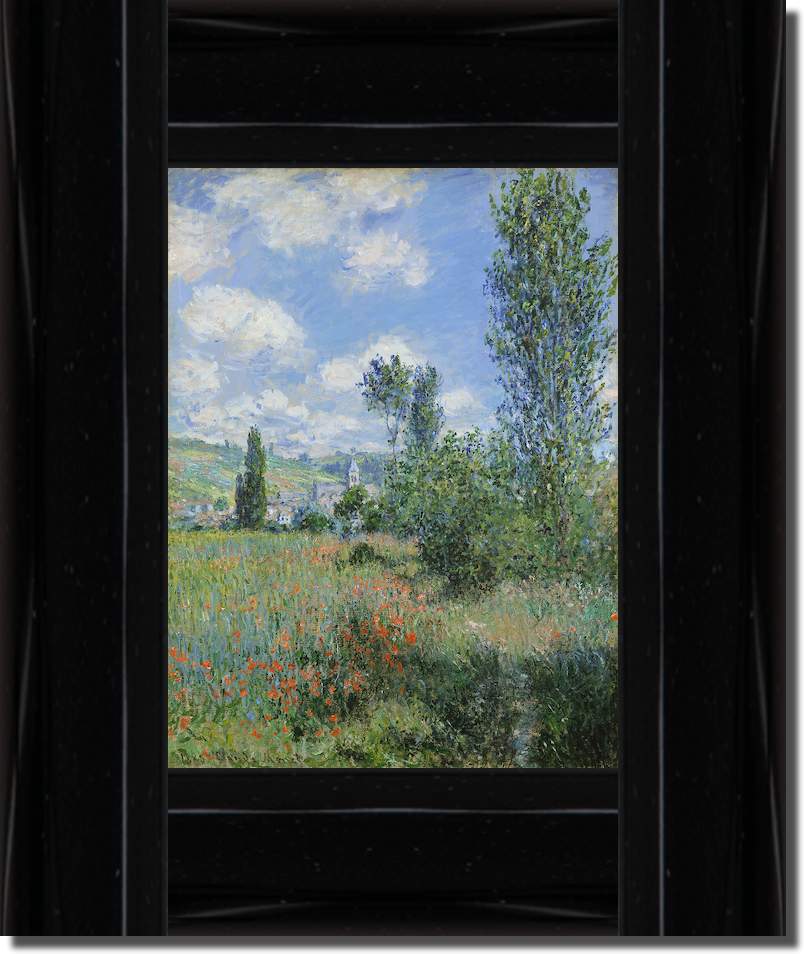 Ansicht von Vétheuil von Claude Monet