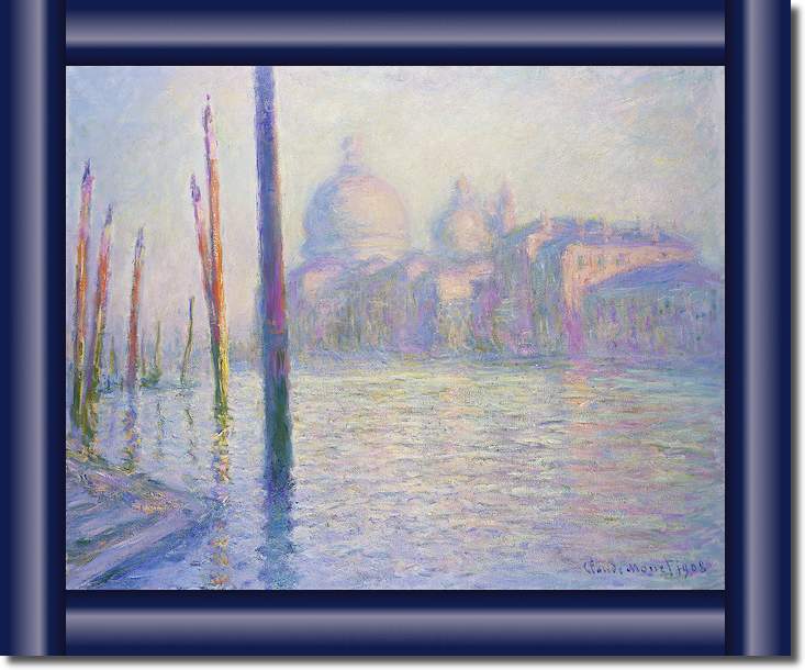 Venedig, Santa Maria dela Salute von Claude Monet