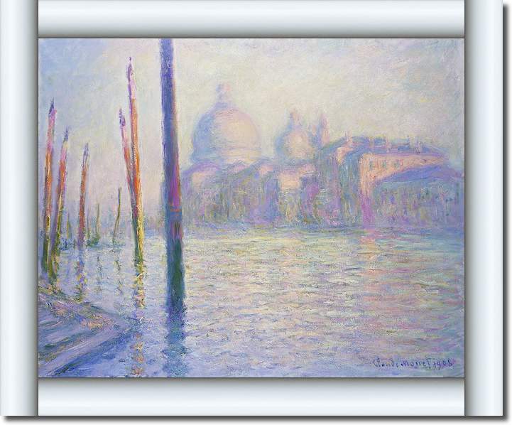 Venedig, Santa Maria dela Salute von Claude Monet