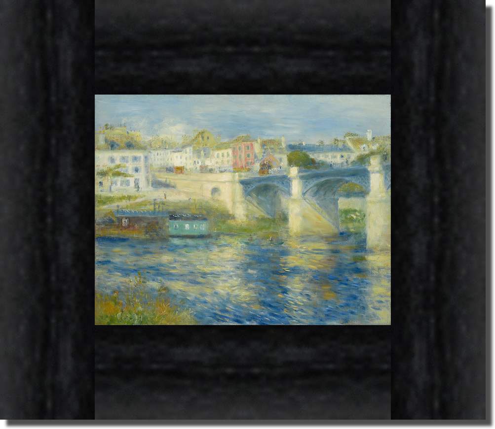 Brücke bei Chatou von Pierre Auguste Renoir