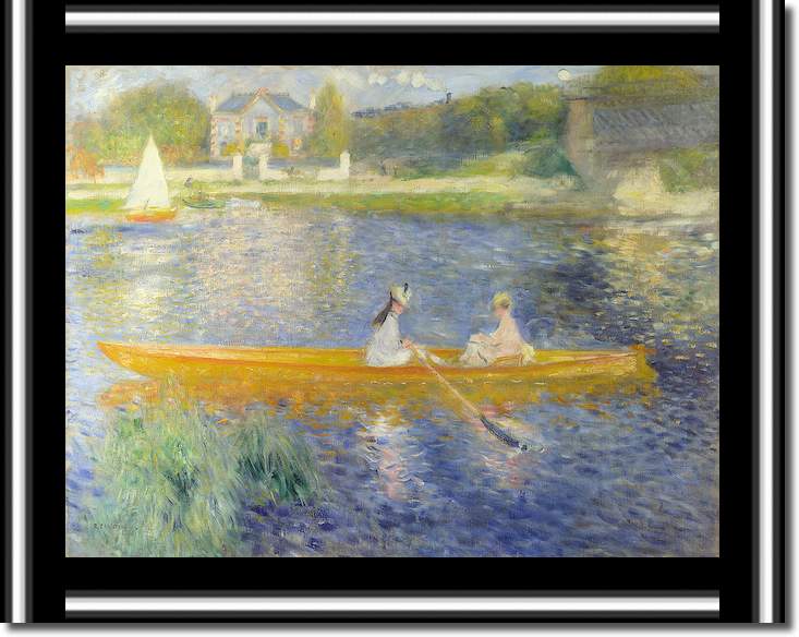 Das Ruderboot von Pierre Auguste Renoir