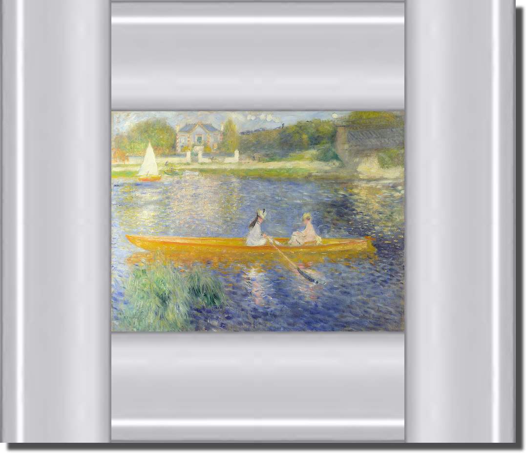 Das Ruderboot von Pierre Auguste Renoir