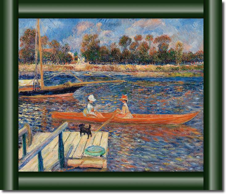 Die Seine bei Argenteuil von Pierre Auguste Renoir