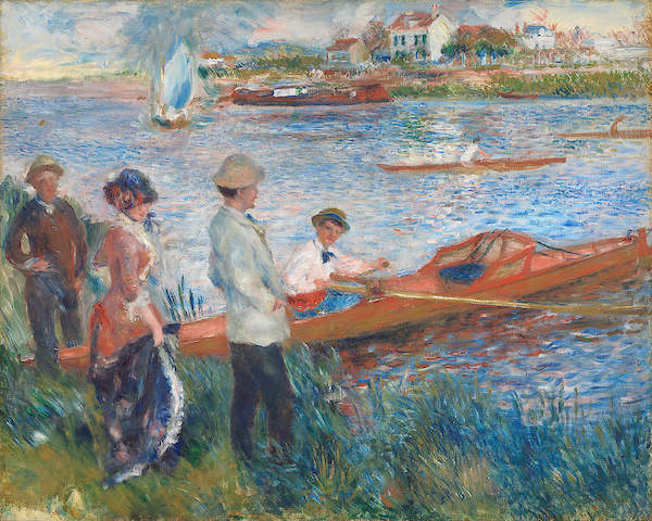 Ruderer in Chatou von Pierre Auguste Renoir