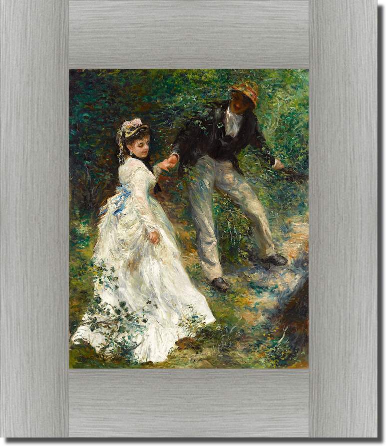 Der Spaziergang von Pierre Auguste Renoir