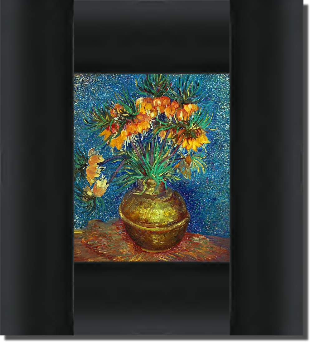 Kupfervase mit Kaiserkronen von Vincent van Gogh