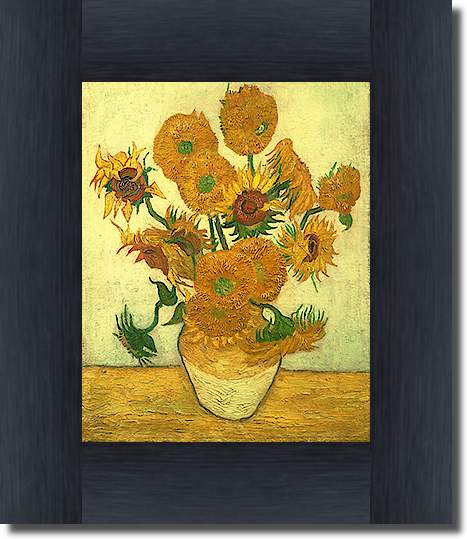 Vierzehn Sonnenblumen in einer Vase von Vincent van Gogh
