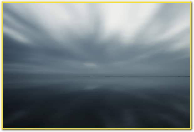 Horizont und Licht VI von Gerhard Rossmeissl