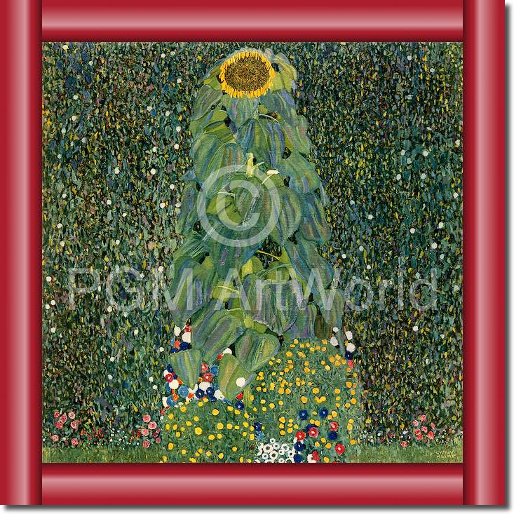 Die Sonnenblume von Gustav Klimt