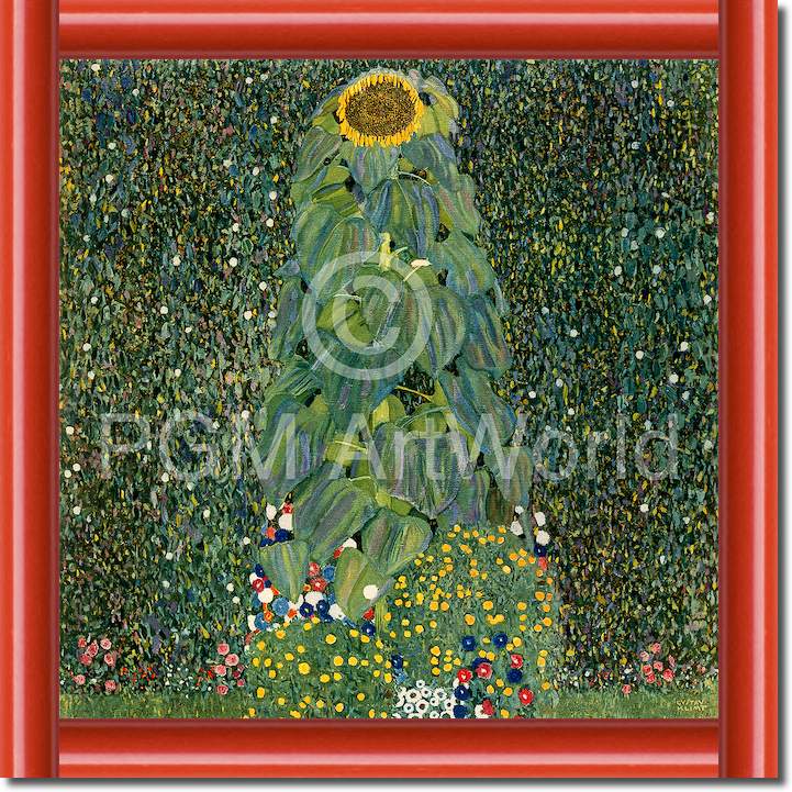 Die Sonnenblume von Gustav Klimt