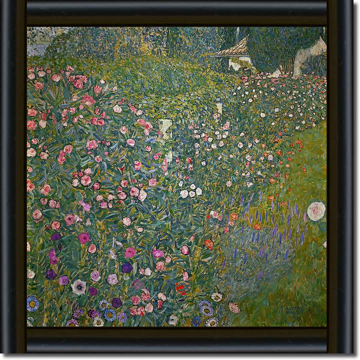 Italienische Gartenlandschaft von Gustav Klimt