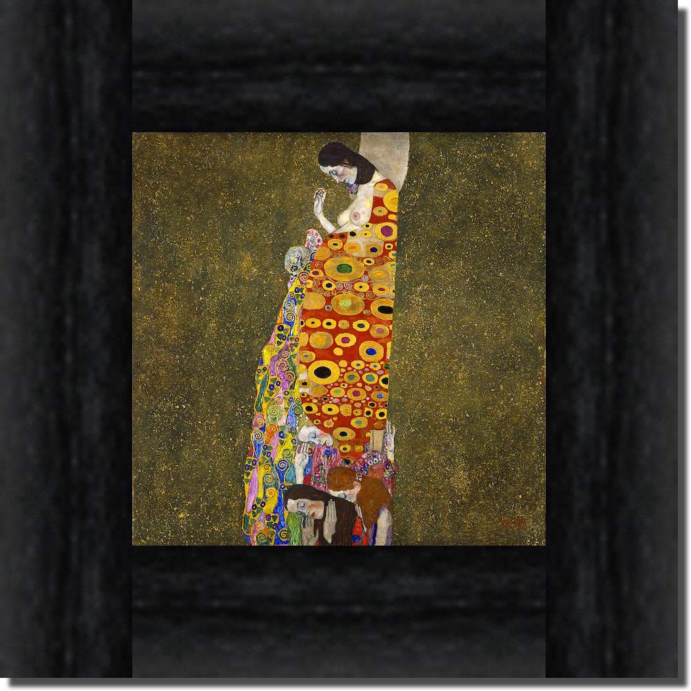 Die Hoffnung II von Gustav Klimt