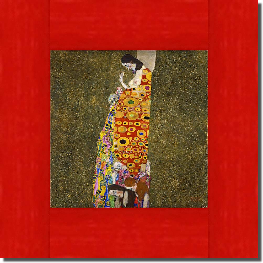 Die Hoffnung II von Gustav Klimt